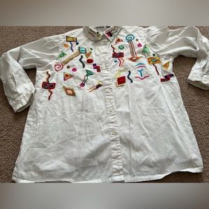 Vintage womens shirt ⚠️‼️ READ DESCRIPTION ⚠️‼️